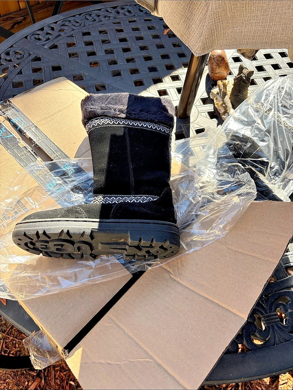 UGG Black Winter Boots